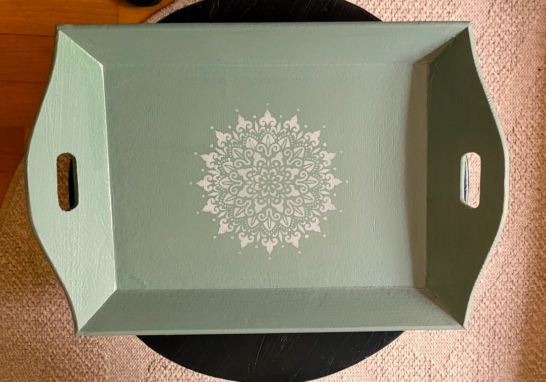 2a. Dienblad met Mandala sjabloon DB013 - Afbeelding 7