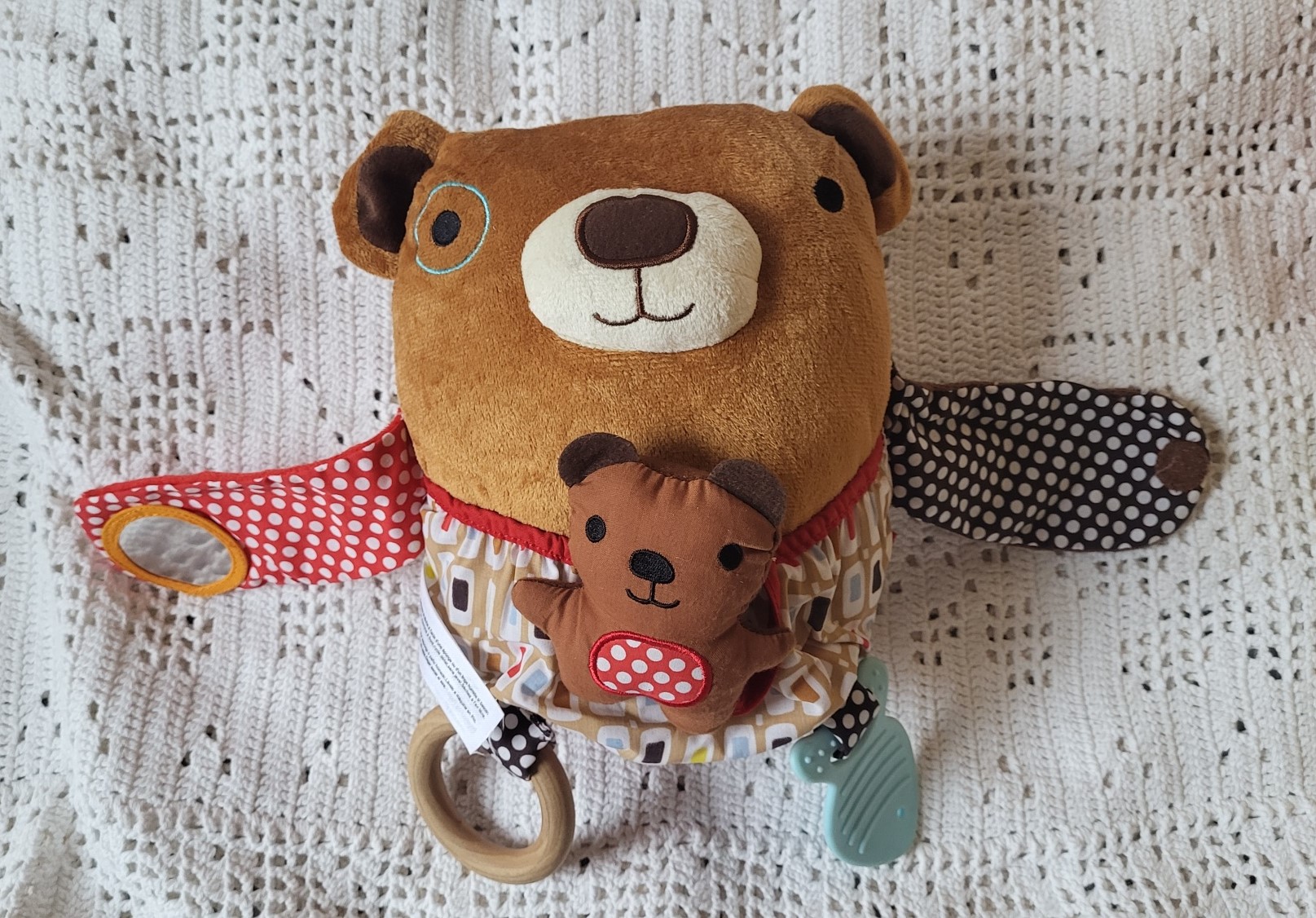 Skip Hop activiteiten knuffel Beer - Afbeelding 4