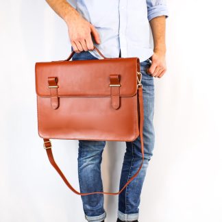 A. Chapman leren aktetas nu met fikse korting ! SALE ! (8 dec op voorraad)