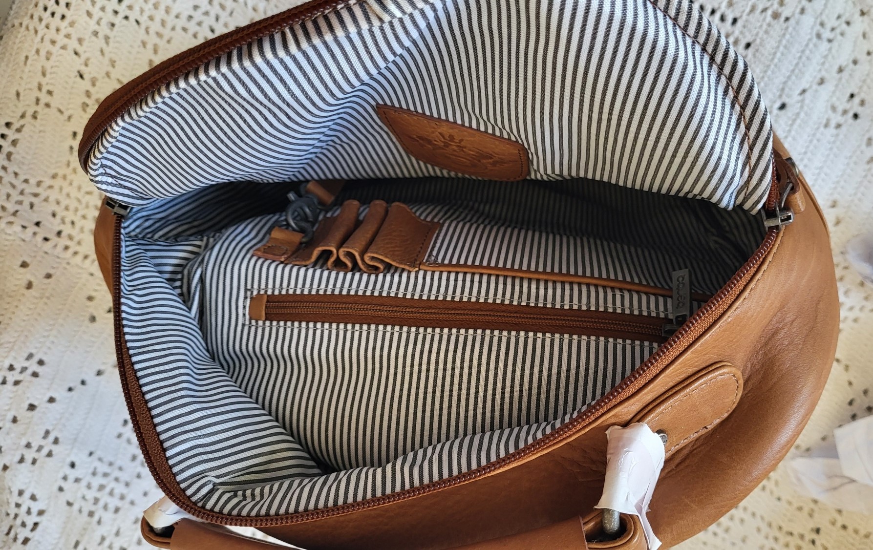 Berba Scotch rugzak cognac B005 - Afbeelding 5