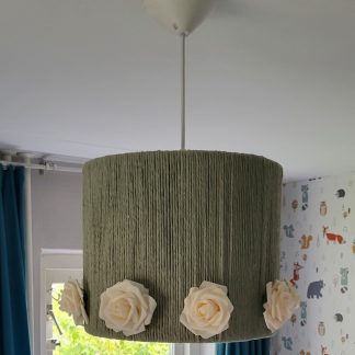 Prachtige lampenkap groen