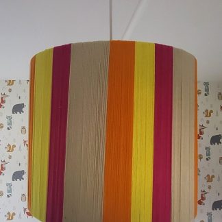 A. Lampenkap bohemian stijl