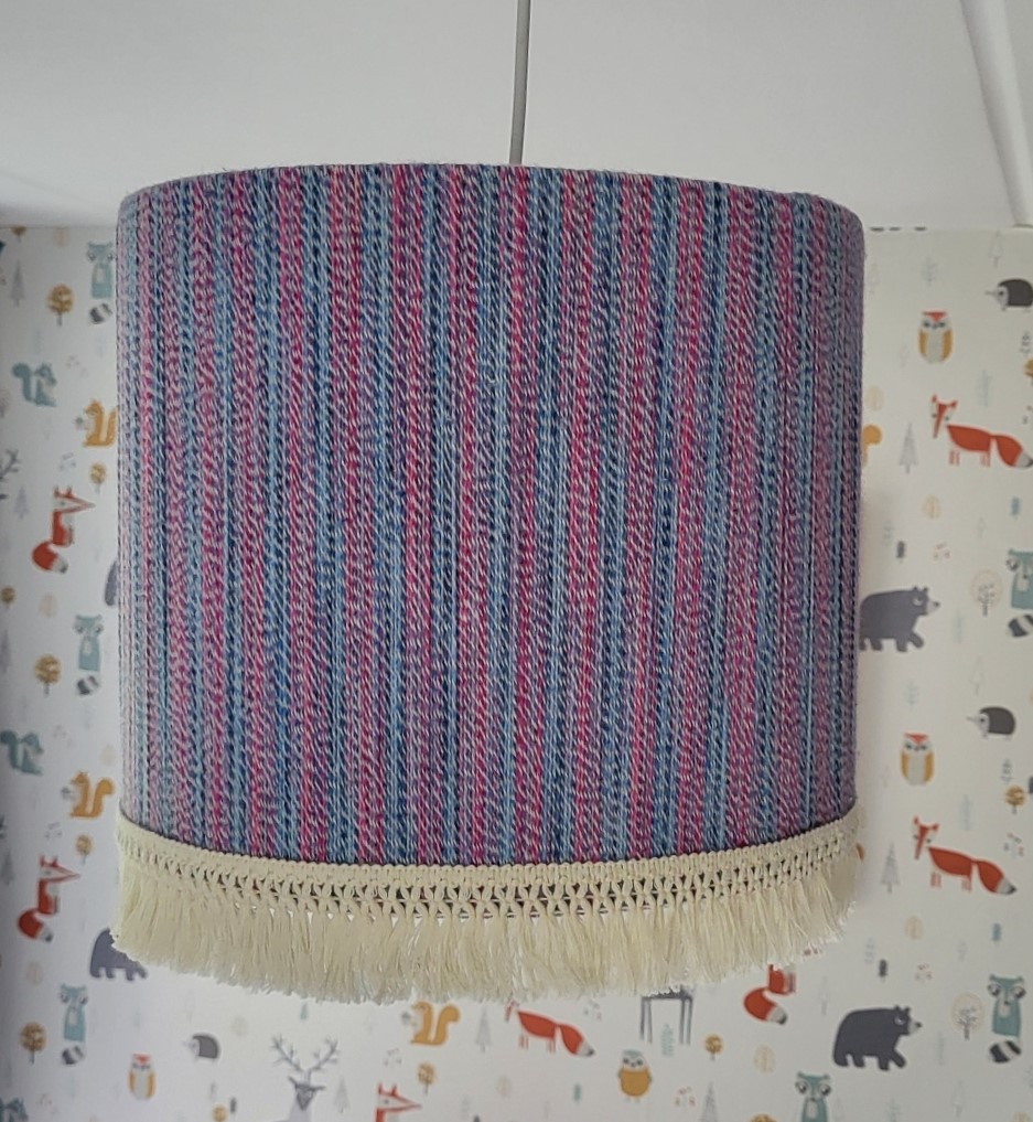 Prachtige lampenkap meerkleurig , hanglamp - Afbeelding 4
