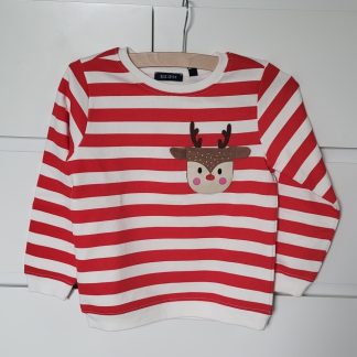 Blue Seven sweater kerst rood wit gestreept